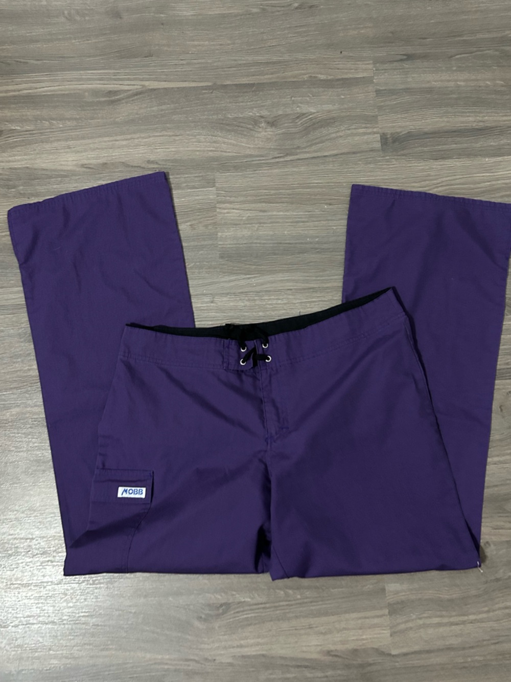 Women’s Mobb Purple Uniform Pants Scrub Pants With Side Pocket and Drawstring